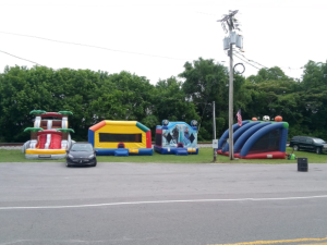 Inflatable Bounce House Water Slides